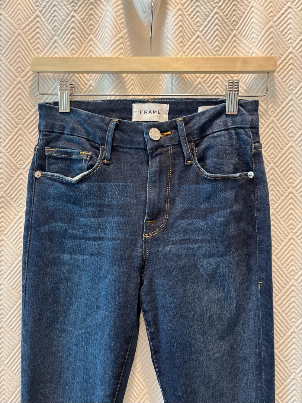 FRAME DENIM Le Mini Boot Jeans Medium Wash size 26